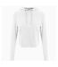 Awdis - Sweat court à capuche COOL - Femme (Blanc) - UTPC3901