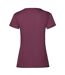 T-shirt Valueweight Femme Bordeaux Fruit Of The Loom-2