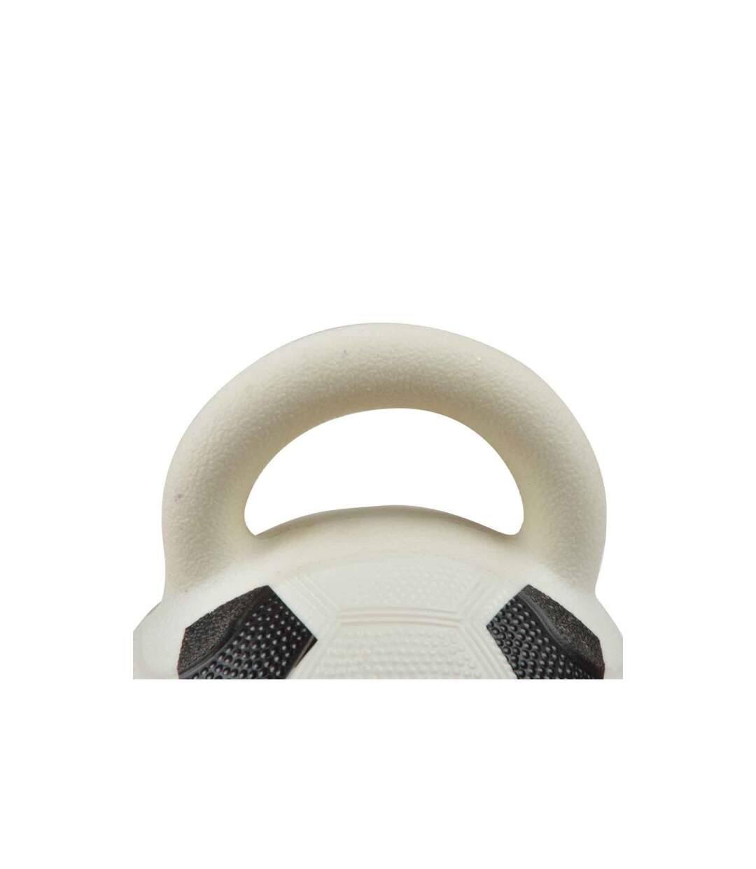 Jouet pour Chien Ballon de Foot 20cm Blanc & Noir-3