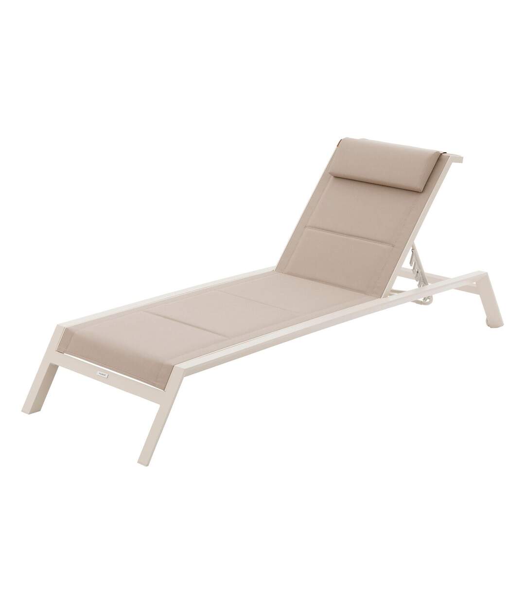 Transat en aluminium et textaline avec roues ALLURE-1