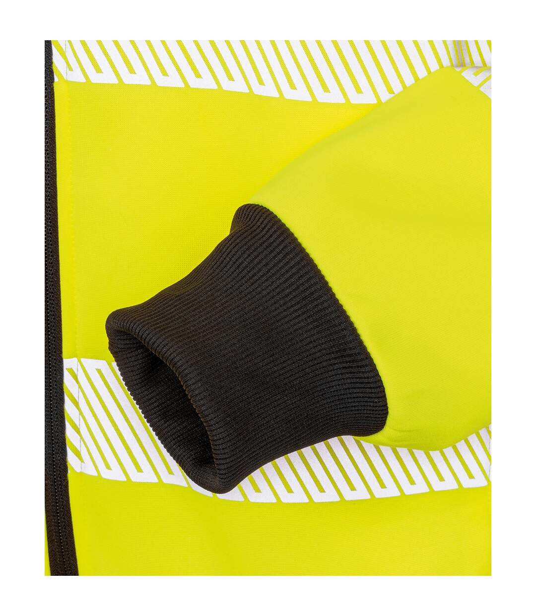 Sweat À Capuche Robust Safety Homme Jaune Fluo Result Genuine Recycled-4