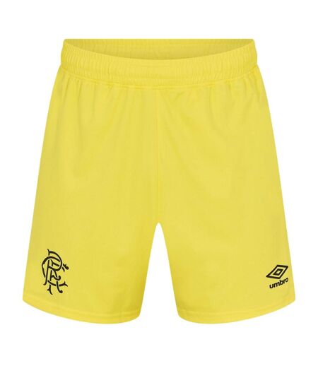 Short De Gardien De But Motif/style Rangers Fc 2025/2026 Adulte Jaune Umbro