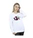 Disney Sweatshirt Minnie Mouse NYC Femme/Ladies (Blanc) - UTBI28596-2