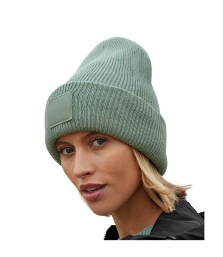 Bonnet Motif/style Écusson Tonal Adulte Vieux Vert Beechfield