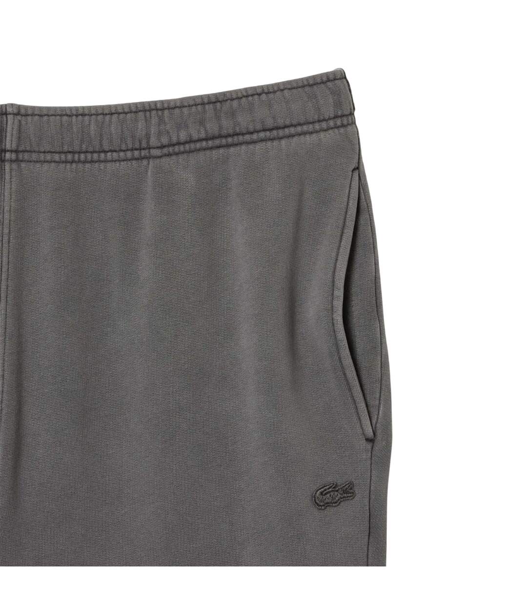 Unisex Adult Cotton Fleece Jogging Bottoms Grey Lacoste-2