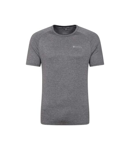 Mountain Warehouse Mens Agra Striped IsoCool T-Shirt (Gray) - UTMW461