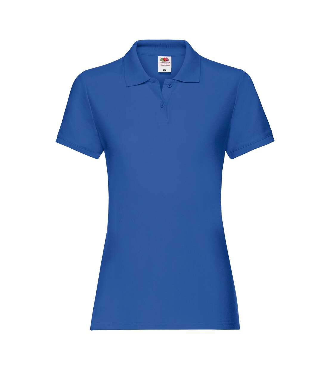 Polo premium femme bleu roi Fruit of the Loom