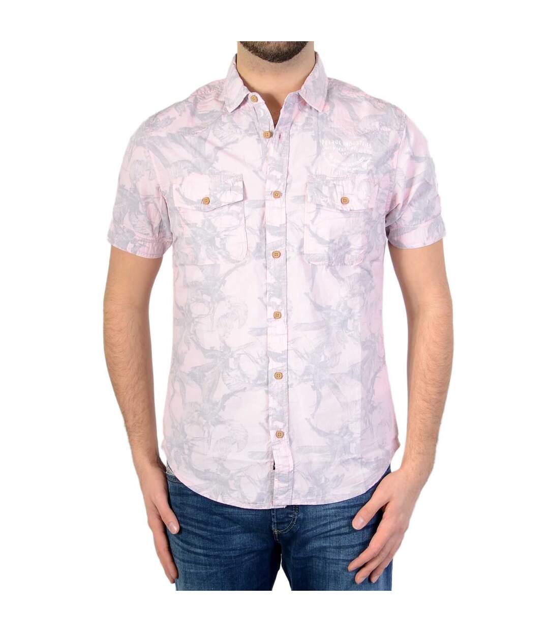 Chemise Petrol Industries Sunset Pink