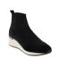 Baskets Chaussettes Femme Noir Dune London-1