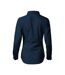 Womens/ladies Tailored Shirt Navy Blue Malfini-2