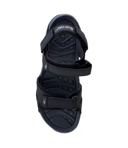 Sandales Motif/style Logo Lucise Homme Noir Hi-Tec