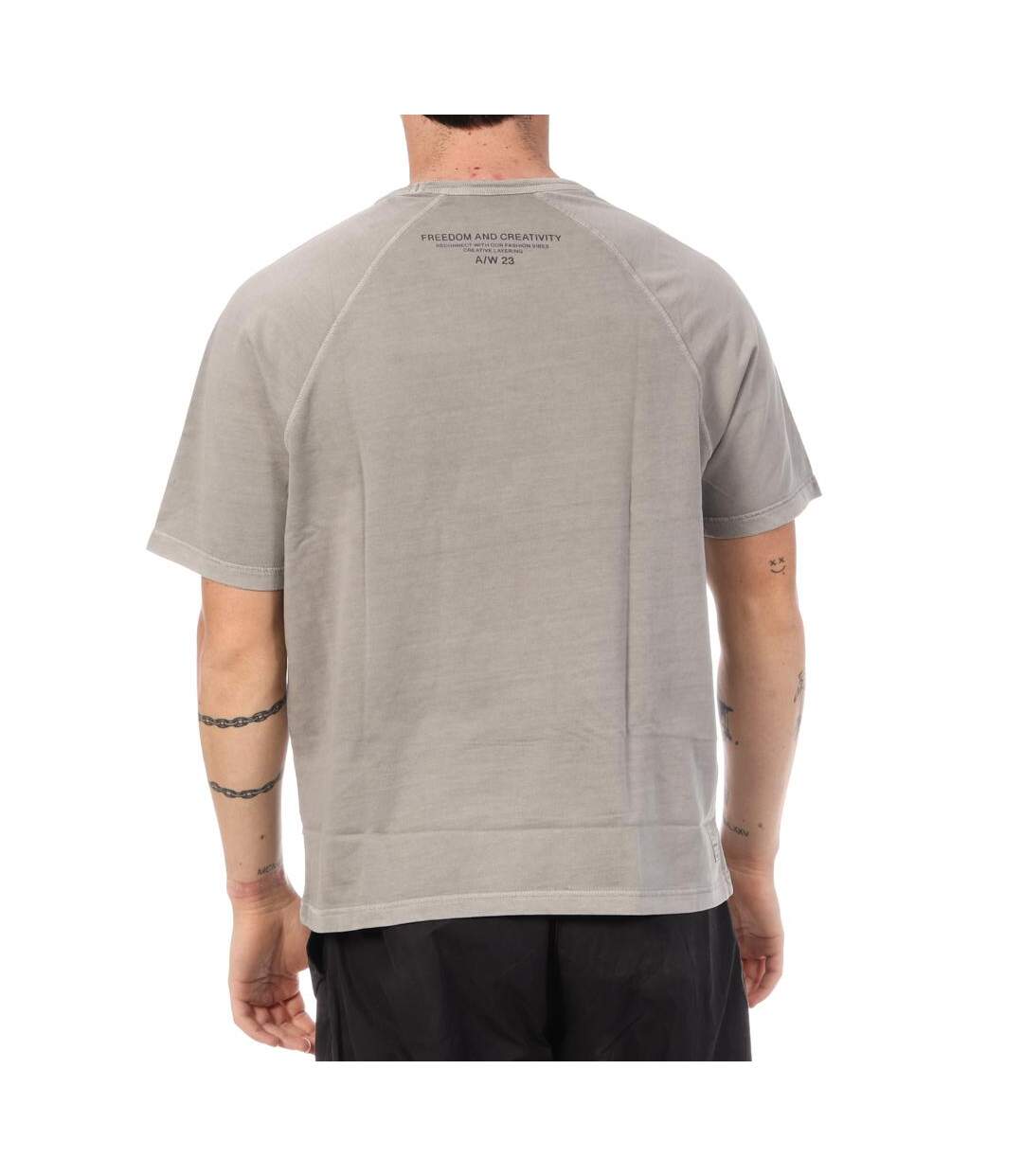 T-Shirt gris homme kaporal rakim-2