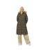 Doudoune Matelassée Motif/style Matelassé Gracey Femme Kaki Brave Soul-1
