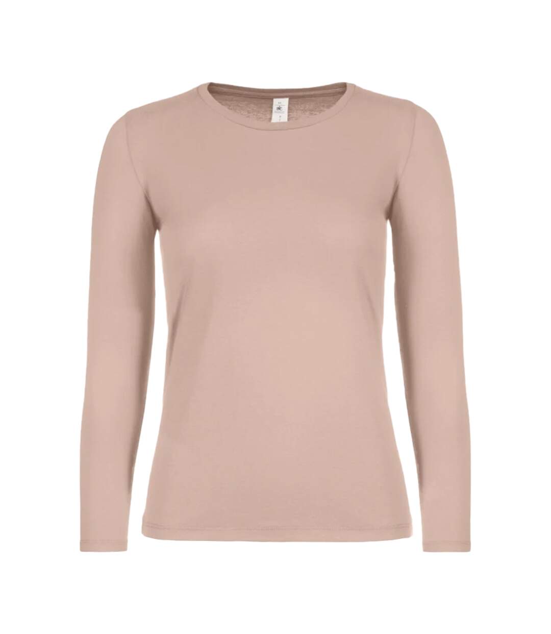 T-shirt Manches Longues #e150 Femme Vieux Rose B&C-1