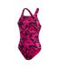 Maillot De Bain 1 Pièce Motif/style Géométrique Hyperboom Femme Noir Rose Abstrait Speedo-2
