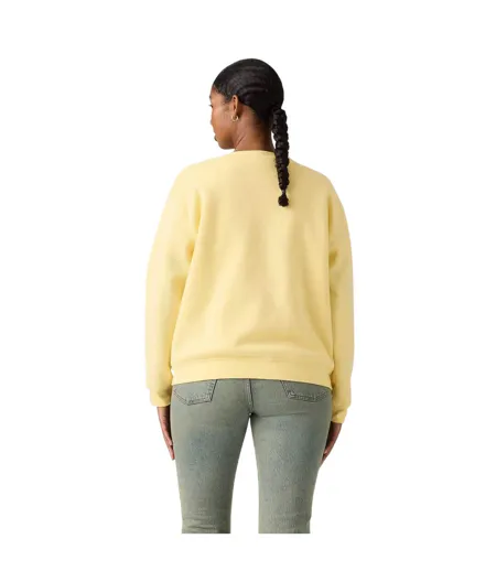 Sweat Motif/style Logo Femme Vanille Levis