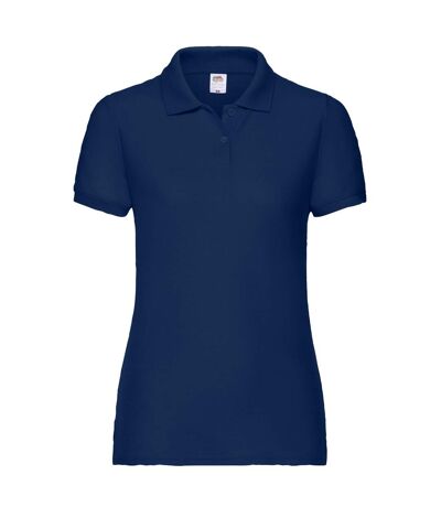 Fruit of the Loom Womens/Ladies Lady Fit 65/35 Polo Shirt (Navy) - UTRW10141