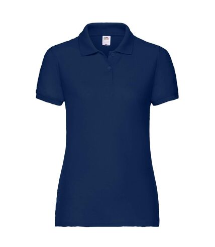 Fruit of the Loom Womens/Ladies Lady Fit 65/35 Polo Shirt (Navy) - UTRW10141