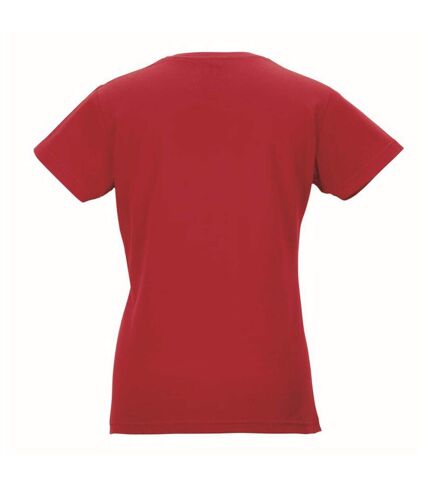 Russel - T-shirt à manches courtes - Femme (Rouge) - UTBC1514