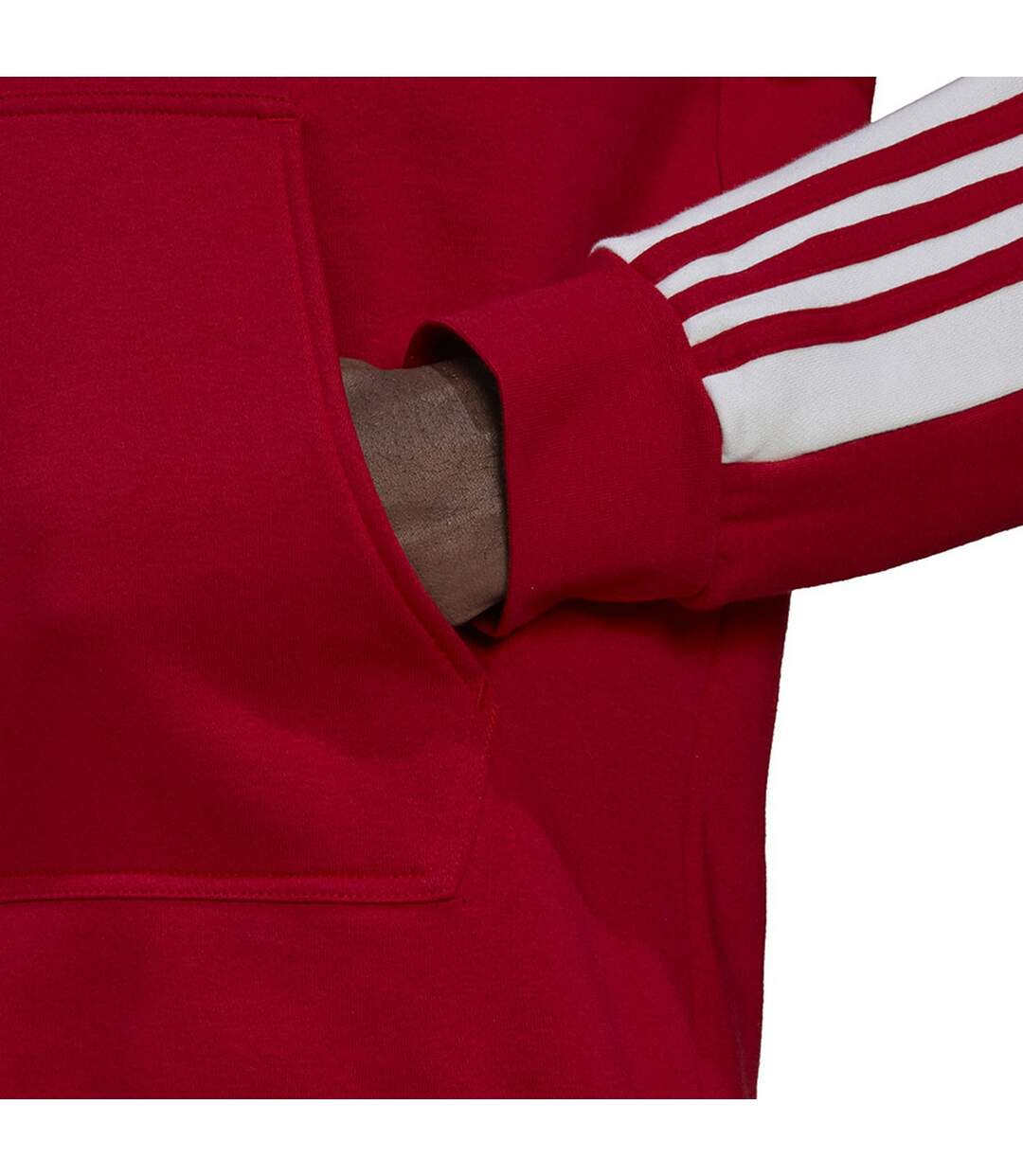 Sweat À Capuche Squadra Homme Rouge Adidas-3