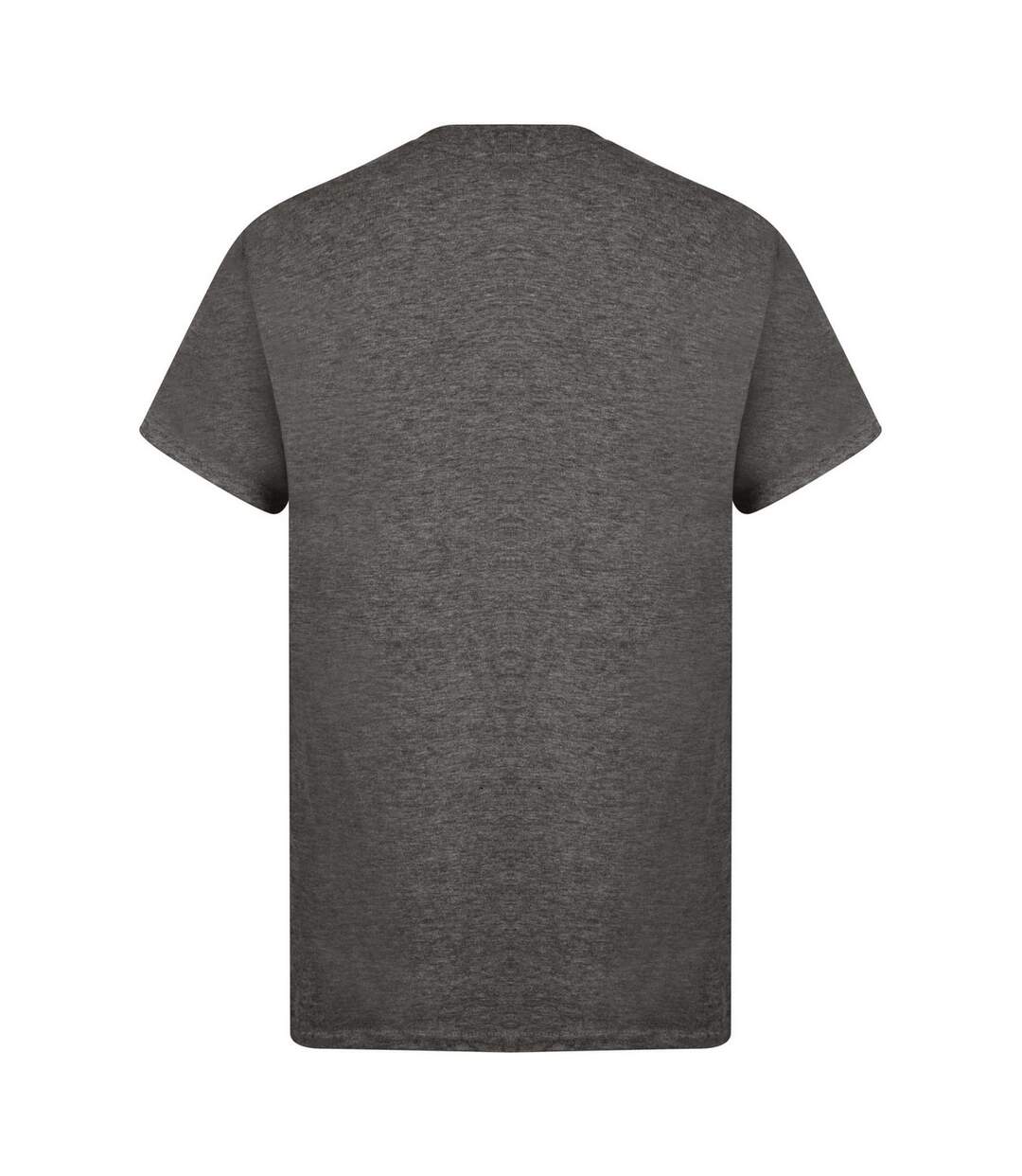 Unisex adult ringspun cotton organic t-shirt charcoal Casual Classics-2