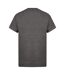 Unisex adult ringspun cotton natural t-shirt charcoal Casual Classics