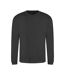 Sweat Adulte Gris Orage Uni Awdis-1