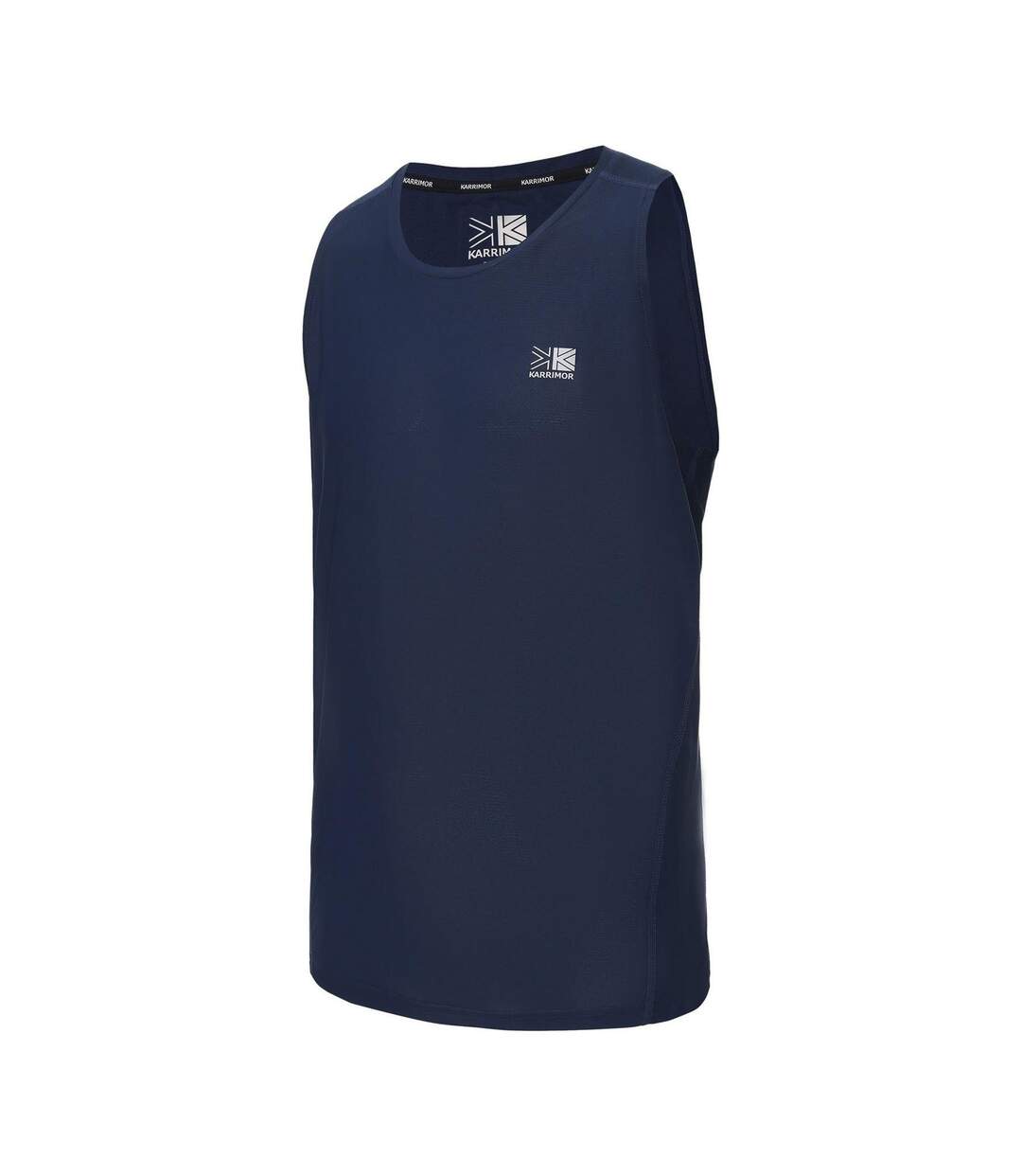 Mens Logo Running Vest Top Navy Karrimor-3