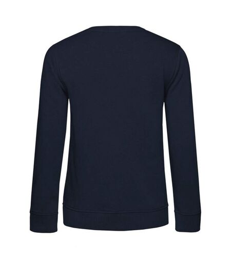 Sweat Organic Inspire Femme Bleu Marine B&C