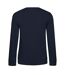 Sweat Organic Inspire Femme Bleu Marine B&C-2