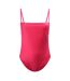 Maillot De Bain 1 Pièce Uni À Bretelles Fines Femme Rose Corail Speedo-1