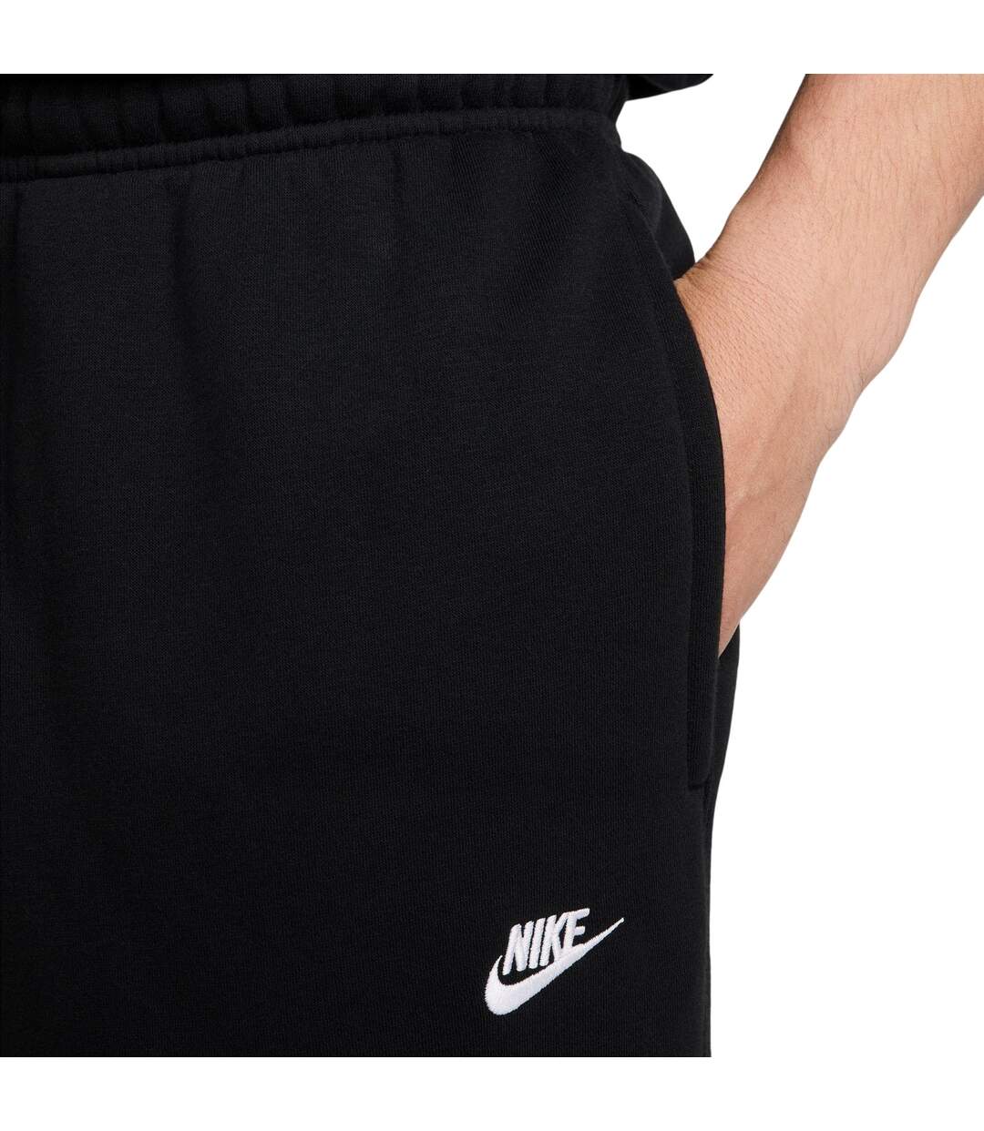 Pantalon De Jogging À Poches Sportswear Club Homme Noir Blanc Nike-4