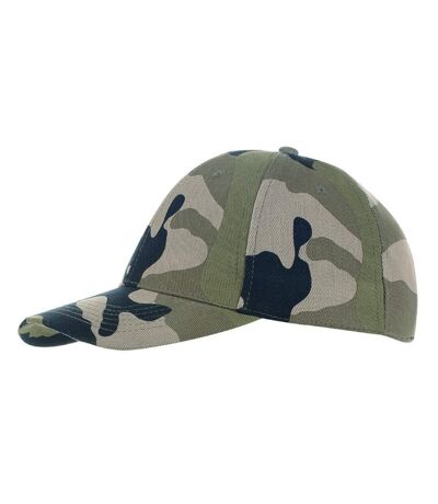 SOLS Unisex Buffalo 6 Panel Baseball Cap (Camouflage) - UTPC372