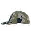 Casquette de baseball buffalo unisexe vert kaki/noir/beige SOLS