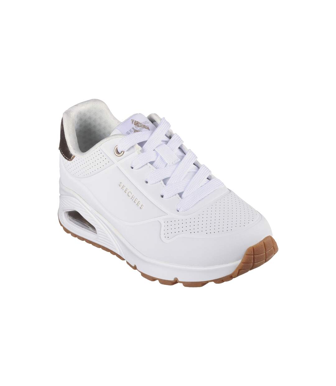 Basket Basse Enfant à Lacets Skechers Shimmer Away-5