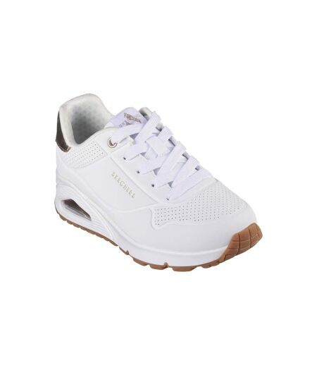 Basket Basse Enfant à Lacets Skechers Shimmer Away