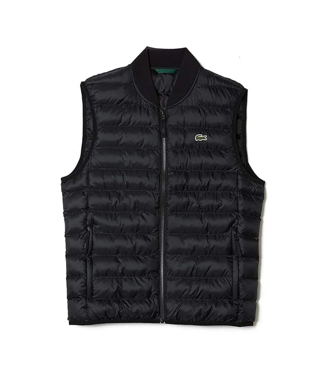 Doudoune sans manches noir homme lacoste bh0537-2