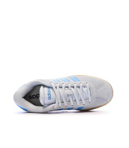 Baskets bleu clair femme adidas court bold