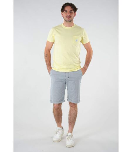 T-shirt uni en coton BASITO