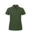 B&C Womens/Ladies ID.001 Piqué Polo Shirt (Bottle Green)