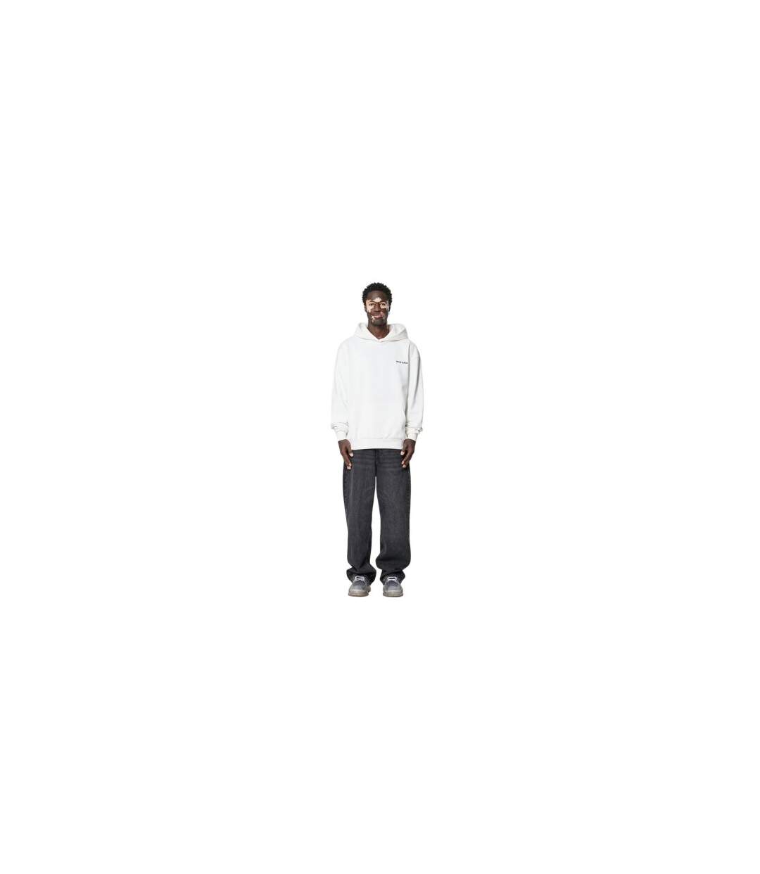 Mens Plain Hoodie Off White 9N1M SENSE-2