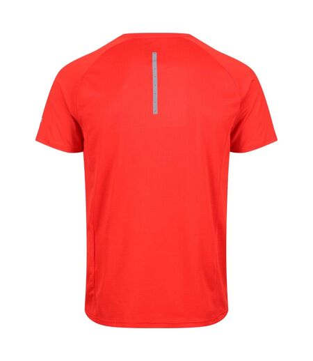 Regatta Mens Highton Pro Logo T-Shirt (Fiery Red)
