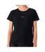 T-shirt Noir Femme Teddy Smith Ribelle - S