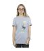 Disney Femmes/Les femmes Lilo And Stitch Hawaii Cotton Boyfriend T-Shirt (Gris sportif) - UTBI29789-1