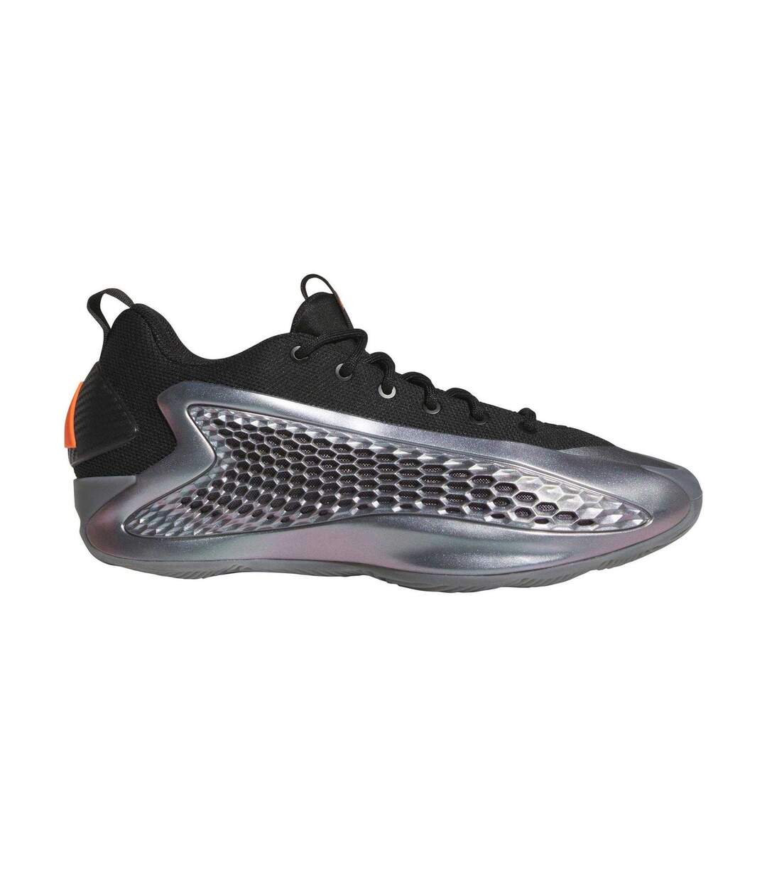 Mens Anthony Edwards Textured Lace Up Basketball Shoes Iron Adidas-1