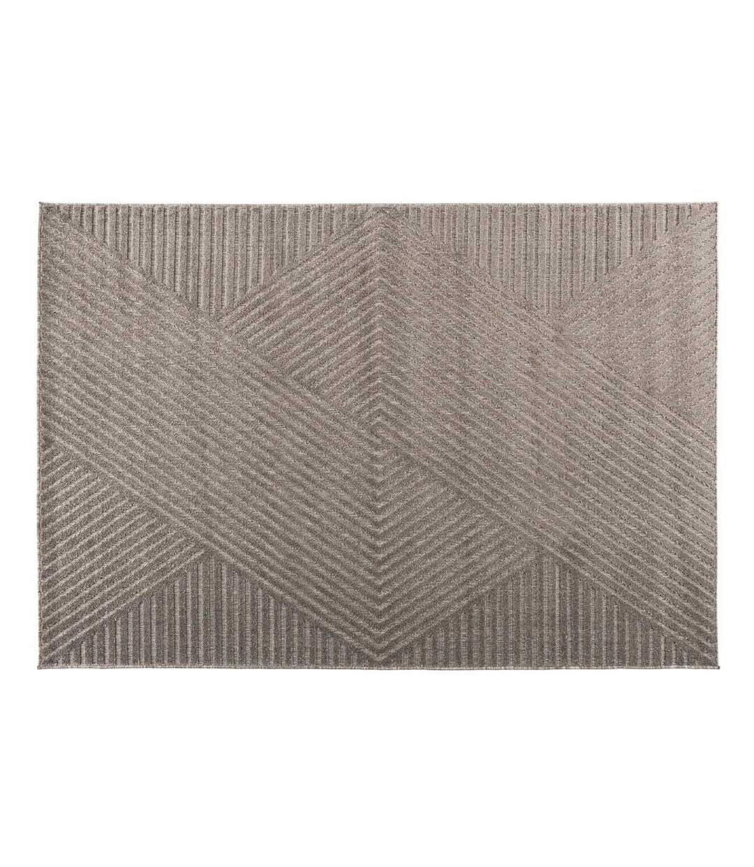 Tapis Déco Aron Solar 240x340cm Marron-1