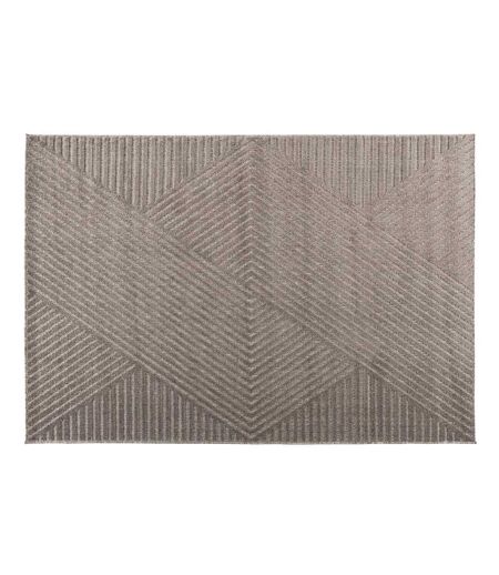 Tapis Déco Aron Solar 240x340cm Marron