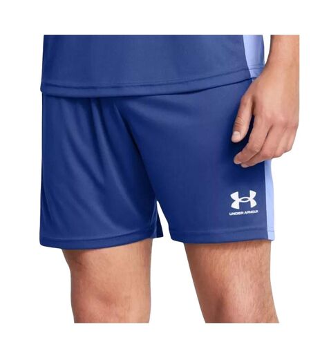 Short de sport bleu homme under armour knit