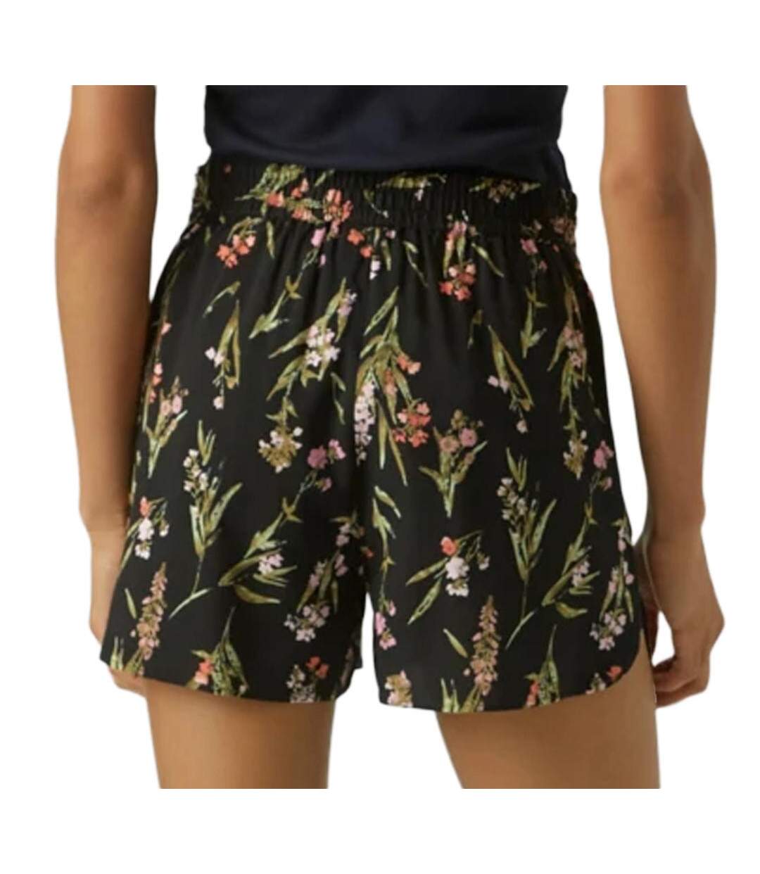 Short Noir à Motifs Femme Vero Moda Easy - XS-2