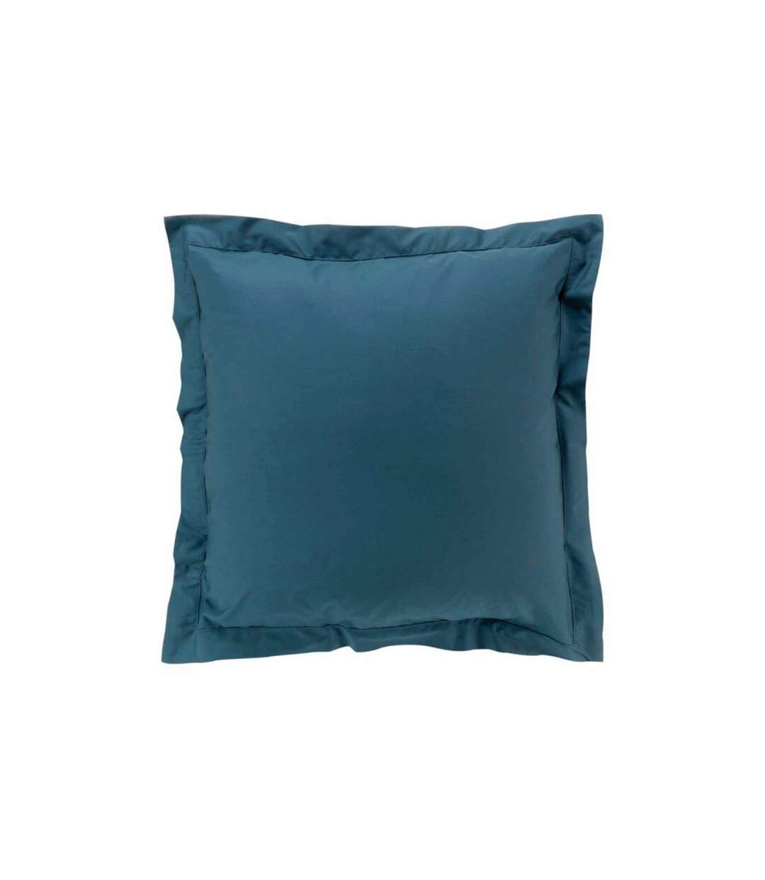 Taie d'Oreiller Percaline 63x63cm Bleu-1